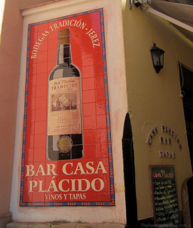 Bar Casa Placido Seville tile