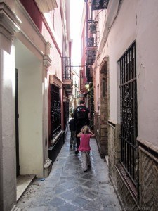 Wandering through the winding streets of Seville