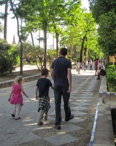 A leafy walk in Seville