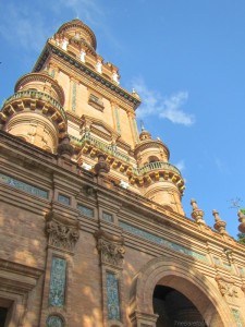 Plaza de Espana from below
