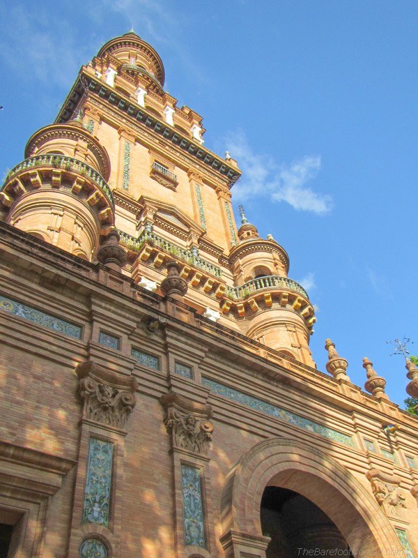 Plaza de Espana from below