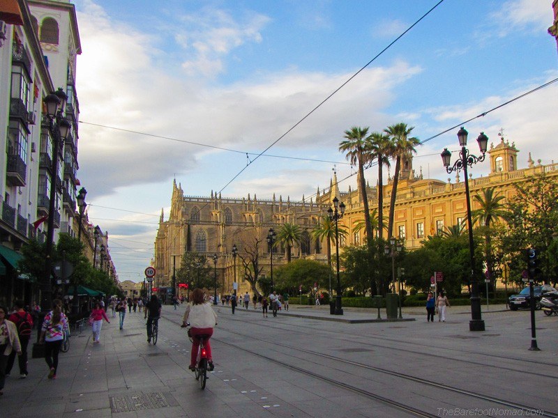 A street in Seville