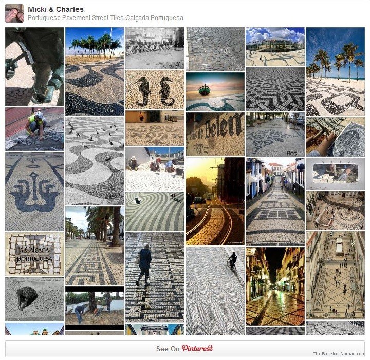  The Barefoot Nomad Pinterest Board Portuguese Pavement
