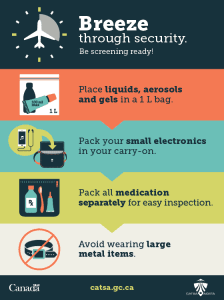 Breeze through Security Canadian Air Transport Security Authority (CATSA)
