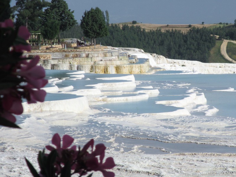 The picture perfect travertine terraces of Pamukkale