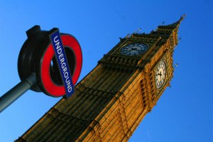 London Underground and Big Ben anthony kelly