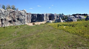 Polar bear enclosure at the Winnipeg Assiniboine Park Zoo