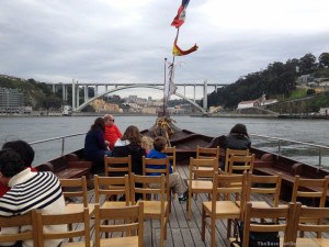 View from our short cruise along the Douro River