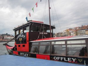 Our boat for the Douro River cruise