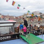 Boarding for the Douro cruise