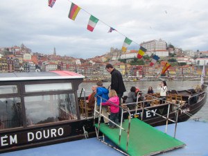 Boarding for the Douro cruise