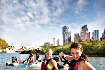 Calgary Floating on the Bow River Tourism Calgary
