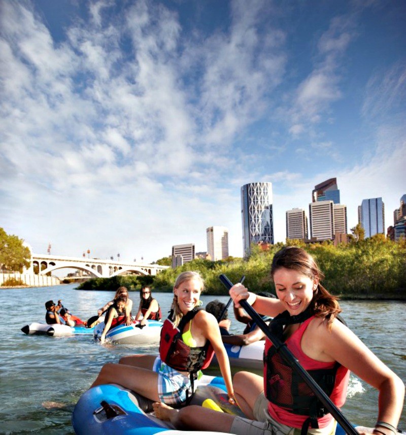 Calgary Floating on the Bow River Tourism Calgary