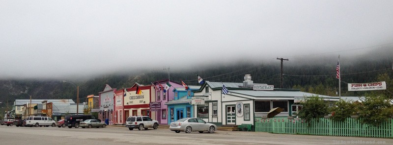 Downtown Dawson City Yukon
