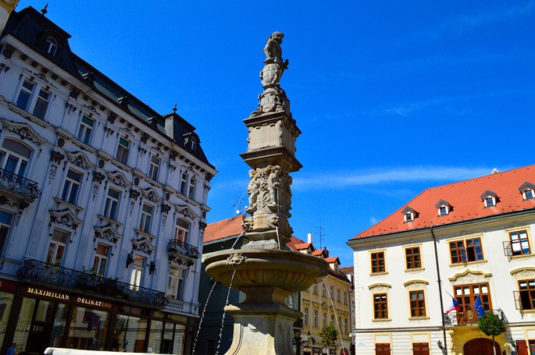 The old town of Bratislava