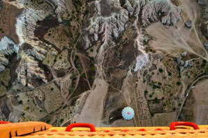 Hot air Balloon over Cappadocia. Photo by Raphael Alexander Zoren