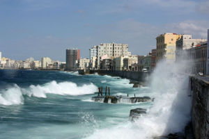 A windy day on the Malecon. Photo by by neiljs.