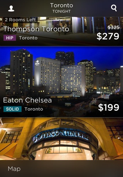 HotelTonight Screenshot