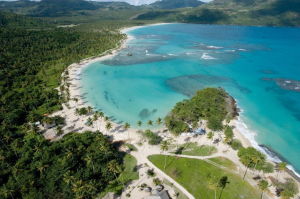 Playa Rincon from the air