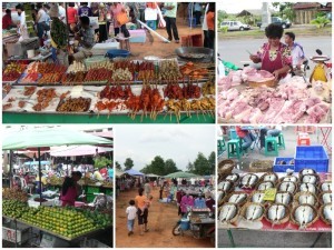Street Market in Krabi Thailand The Barefoot Nomad
