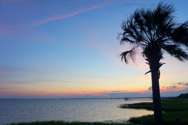 Charleston South Carolina sunset