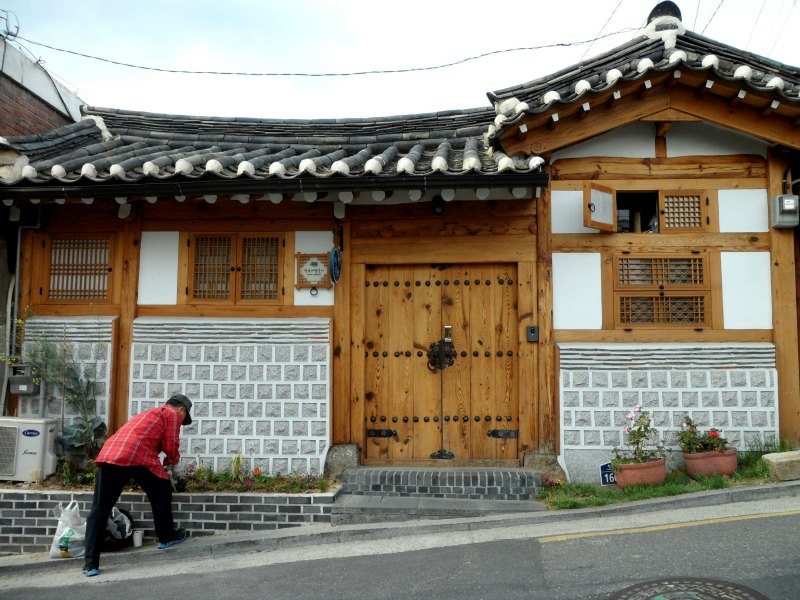 Bukchon Hanok Village Seoul Korea