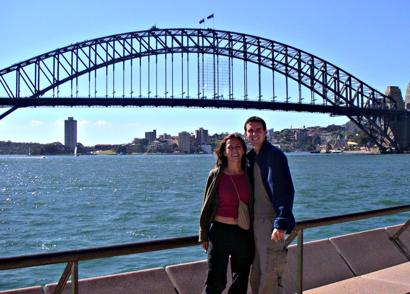 Mickey og Charles i Sydney, Australien