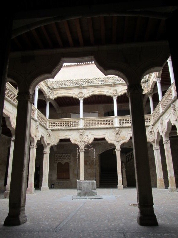 Inside Courtyard Library