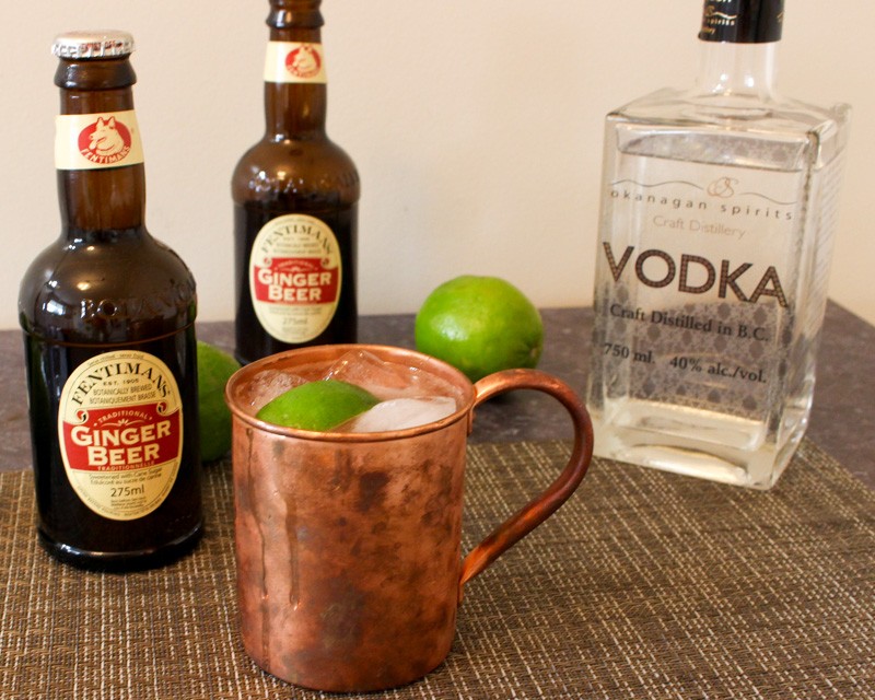 Moscow Mule Okanagan Spirits Vodka