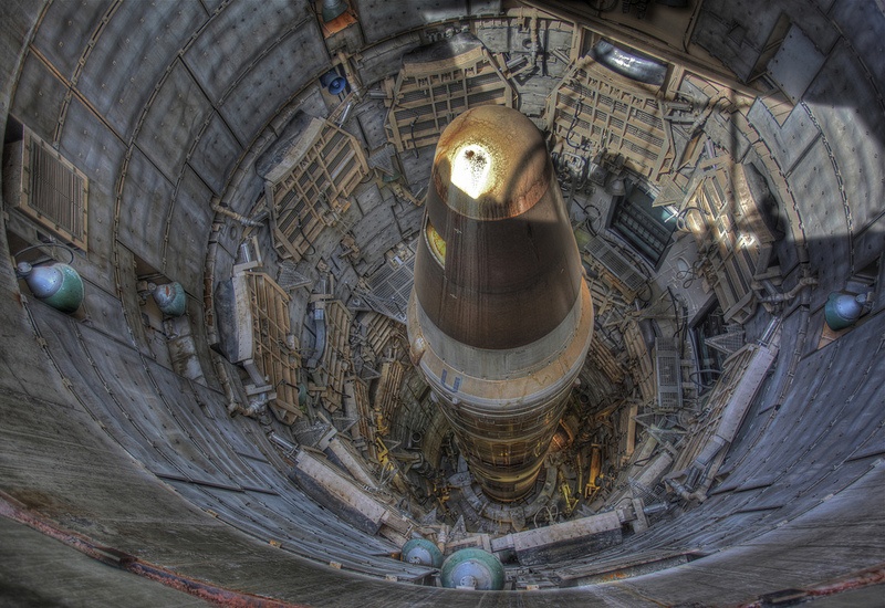 Nuclear Missile Silo Titan II ICBM in an underground complex photo by Steve Jurvetson on Flickr