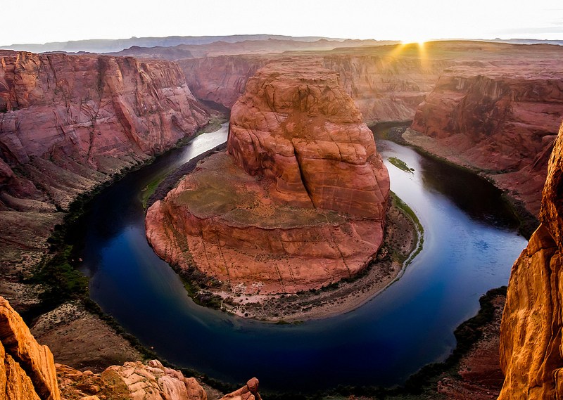 Horseshoe Bend on the Colorado River in Arizona