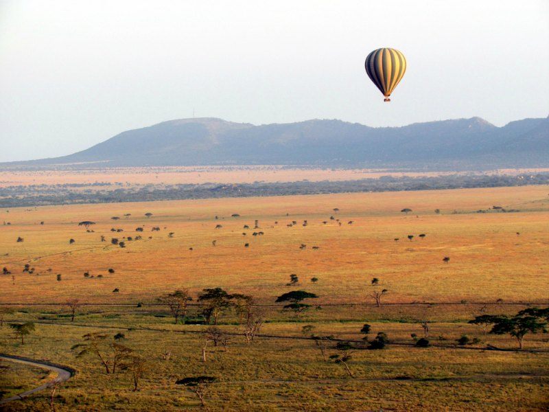 Serengeti National Park Hot Air Balloon Photo by David Berkowitz on Flickr