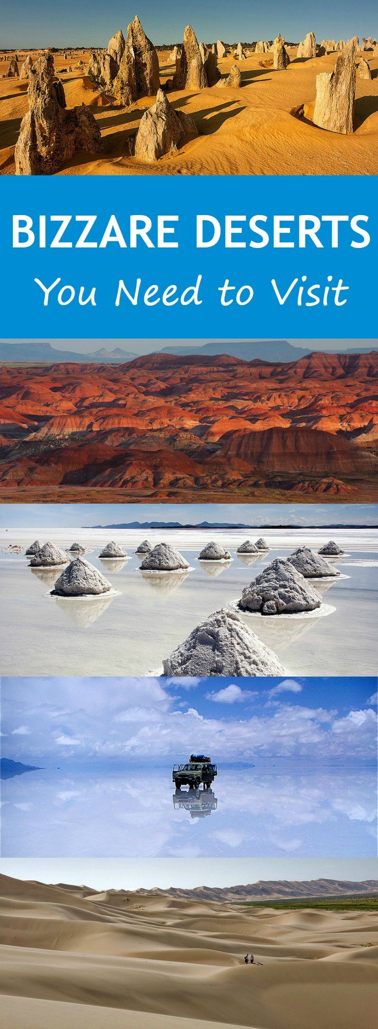 Bizarre and Unique Deserts You Need to Visit