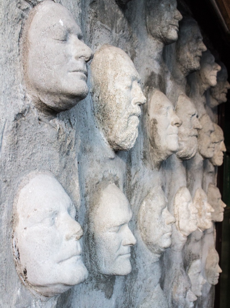 Casting Wall at the Brackendale Art Gallery in Squamish