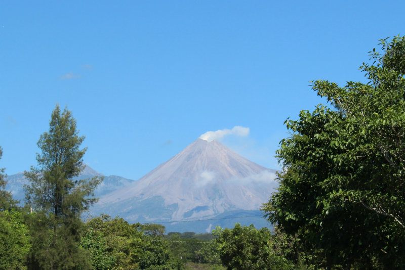 Colima Volcano near Zone Magica