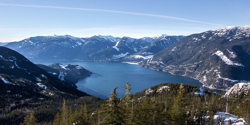 What to do, see and eat in Vancouver, British Columbia. View from the Sea to Sky Gondola