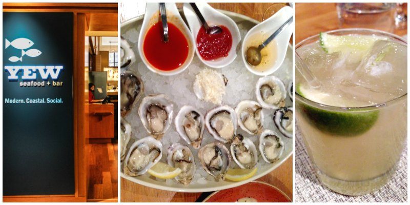 Where to Eat in Vancouver YEW Seafood and Bar in the Vancouver Four Seasons Hotel