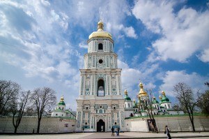 10 must visit places in Ukraine Sofiiska Square Bell Tower in Kiev Ukraine
