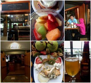 Eating at Miss Margarets and Lakeside Cafe at Harrison Hot Springs Resort