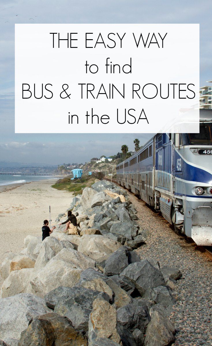 The Easy Way to Find Bus and Train Routes in the USA