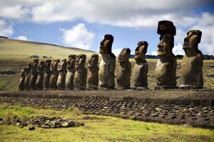 Statues at Easter Island Photo Exodus Travels