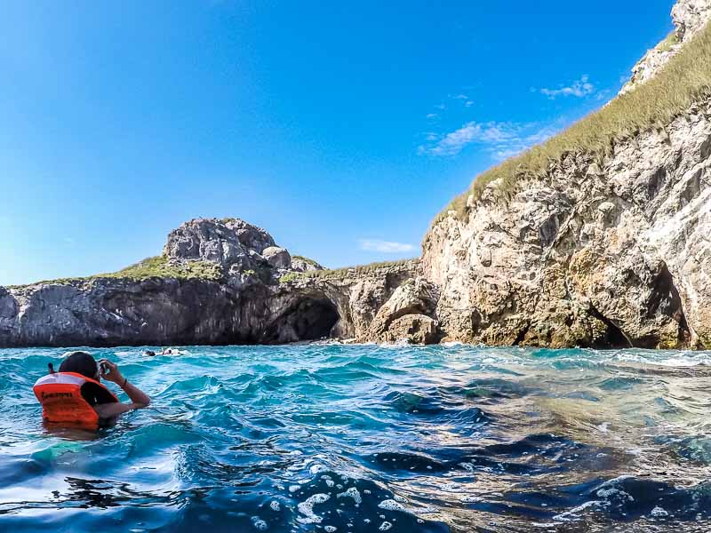 Snorkeling in the Marietas Islands, Mexico