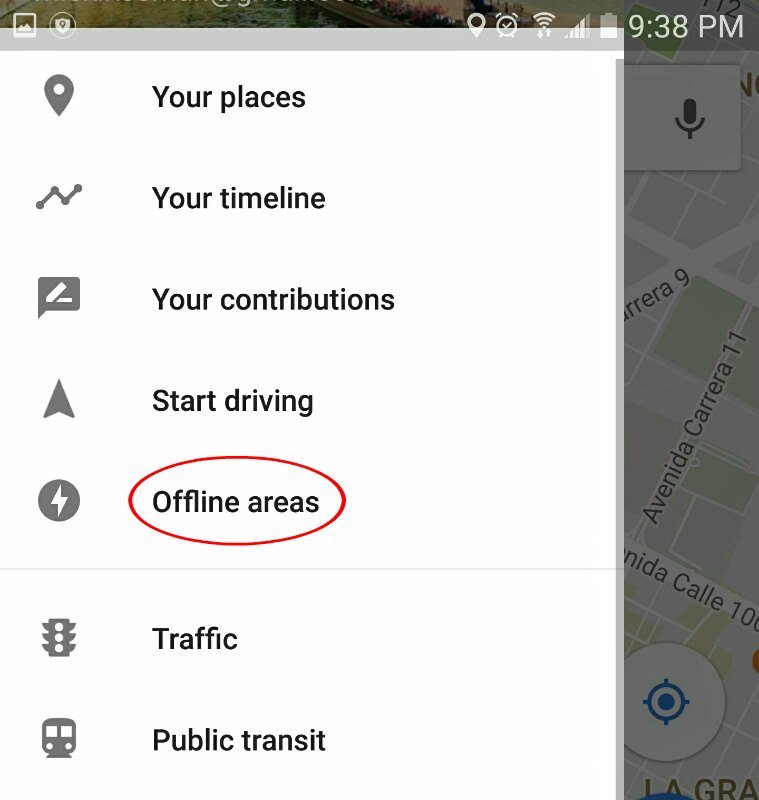 Google Maps Offline