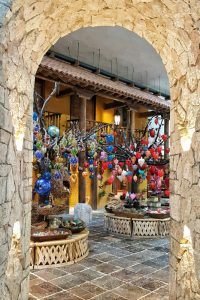Xcaret gift shop at front entrance