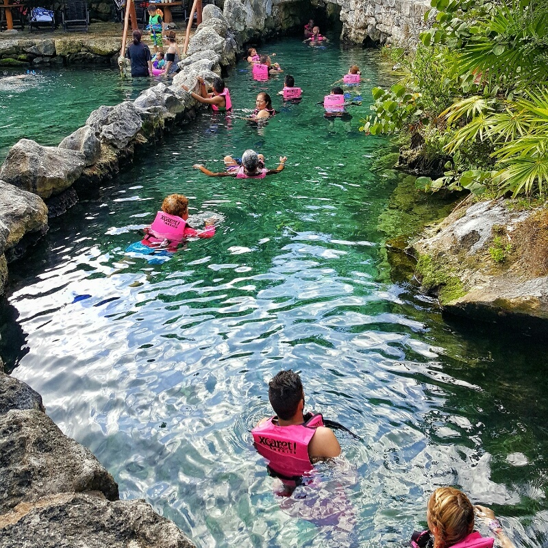 Xcaret lazy river