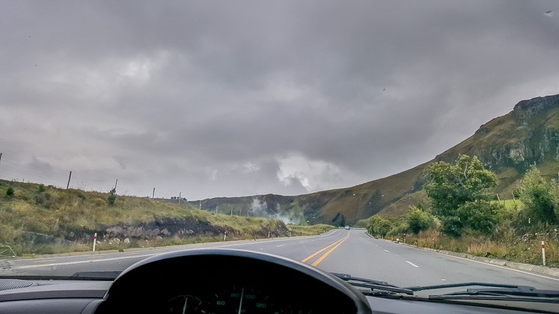 Highway to Papallacta Ecuador