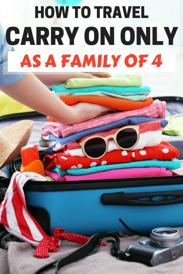 How to travel carry on only as a family of four | family travel luggage | family luggage | carry on for kids | carry on kids | carry on for kids travel tips