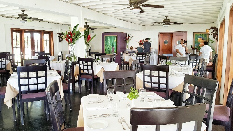 Restaurant Palmilla Victoria House San Pedro Belize