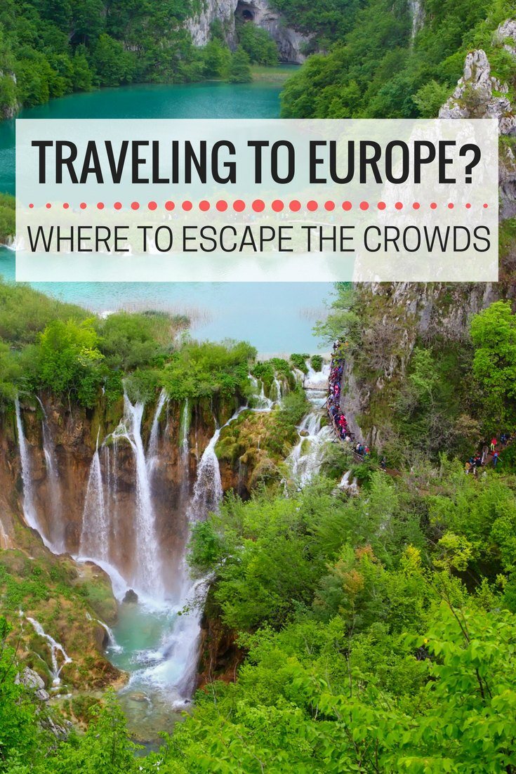 Traveling Europe this Summer Where to Get Away from the Crowds. Here are some great destinations to enjoy Europe without the busy crowds, including Goreme, Turkey, Snæfellsjökull National Park in Iceland, Mont Saint Michel in France, Lake Maggiore in Italy. Plitvice Lakes National Park in Croatia and Cuenca in Spain | Europe off the Beaten Track | Europe avoid crowds | non-touristy Europe