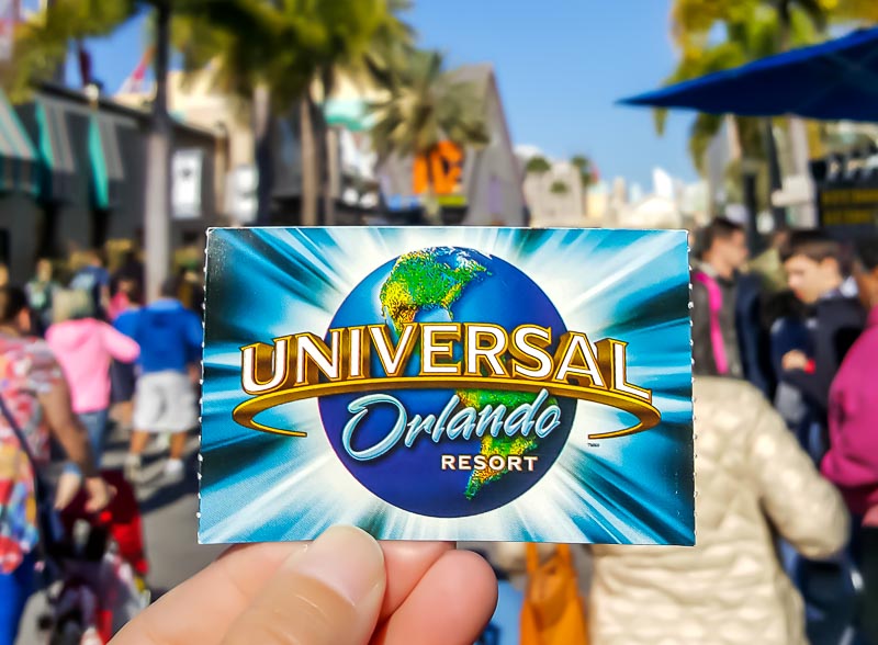 Universal Orlando ticket